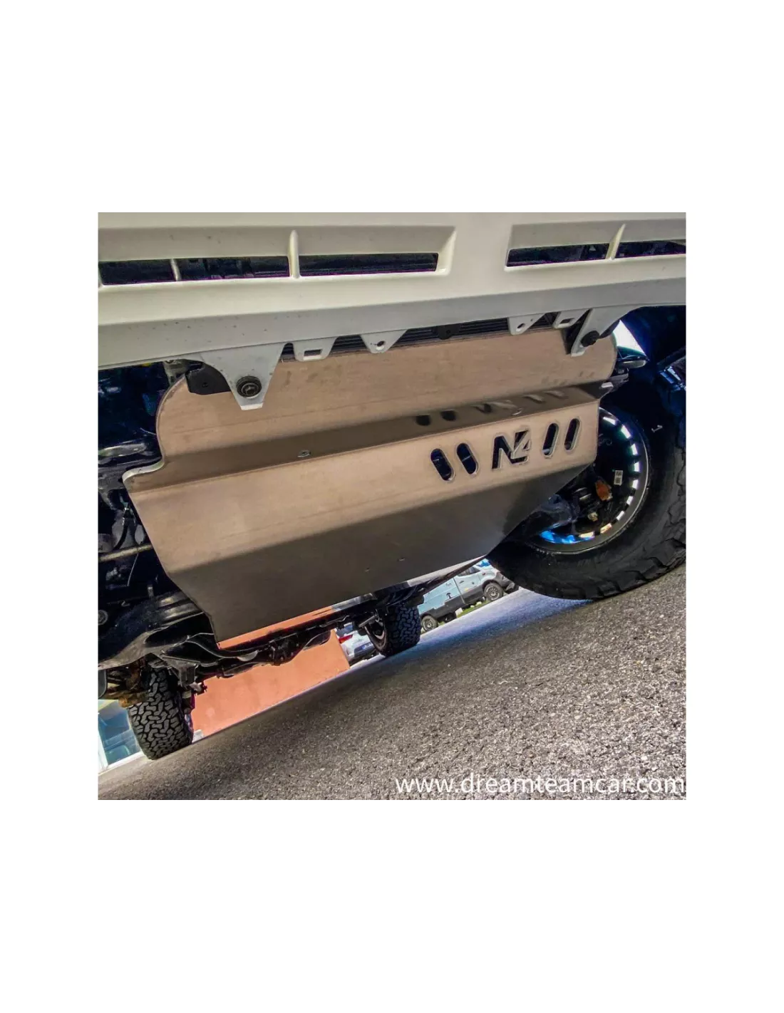 Ski de protection avant en aluminium de 8mm pour Toyota KDJ150 GDJ150
