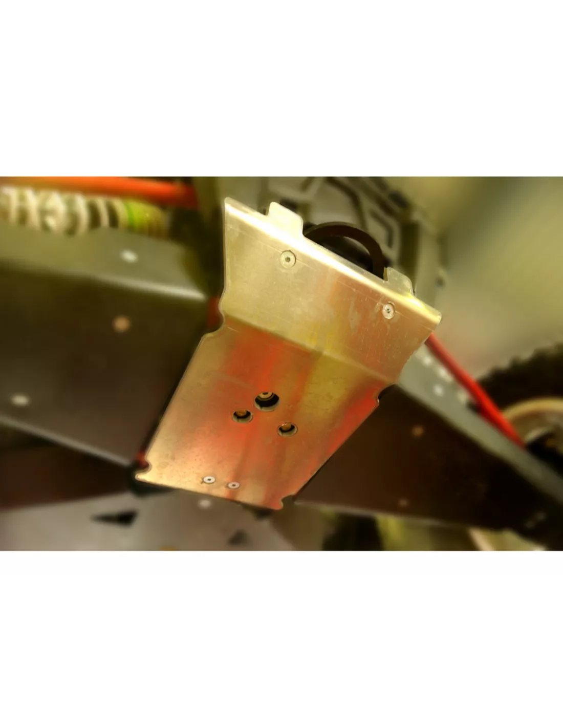 Ski de protection avant en aluminium de 8mm pour Polaris RZR 900 900S
