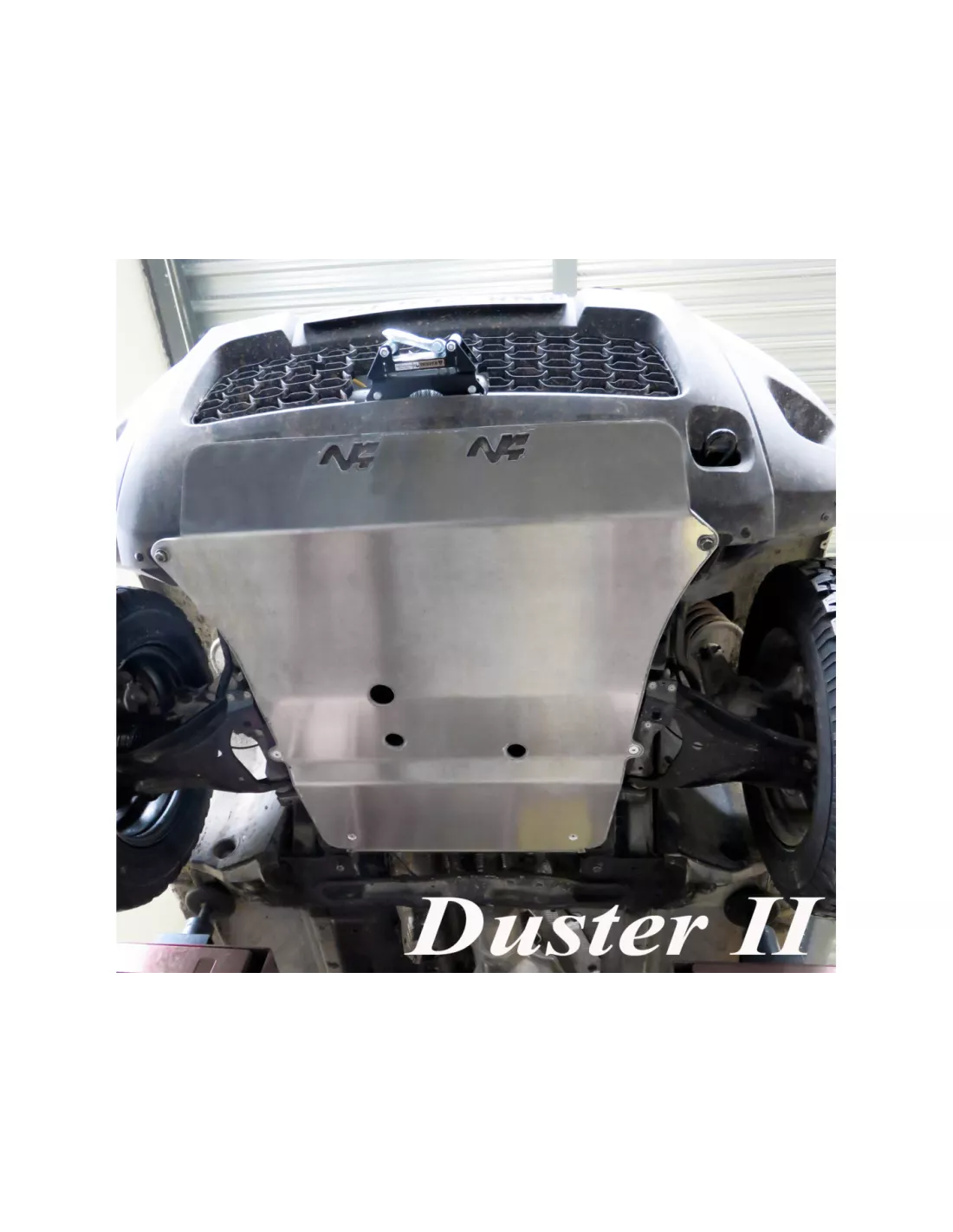 Ski protection avant aluminium 6mm Dacia Duster 2009-2023 N4-Offroad