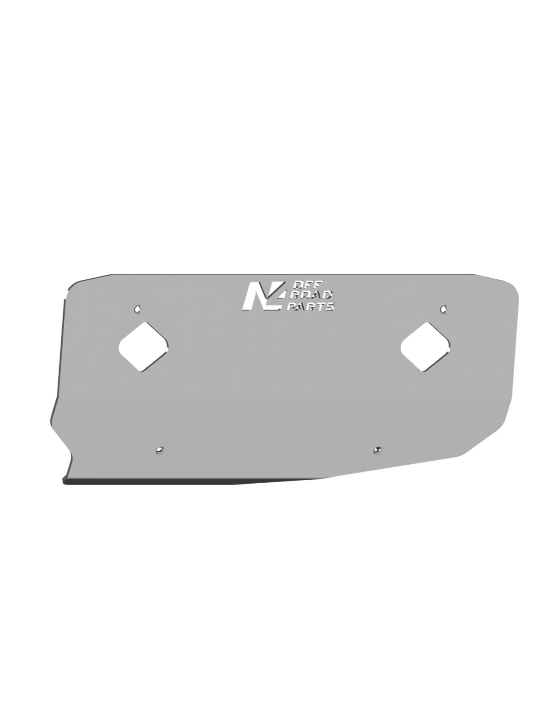 Ski de protection avant en aluminium de 8mm pour Mercedes G W463 et