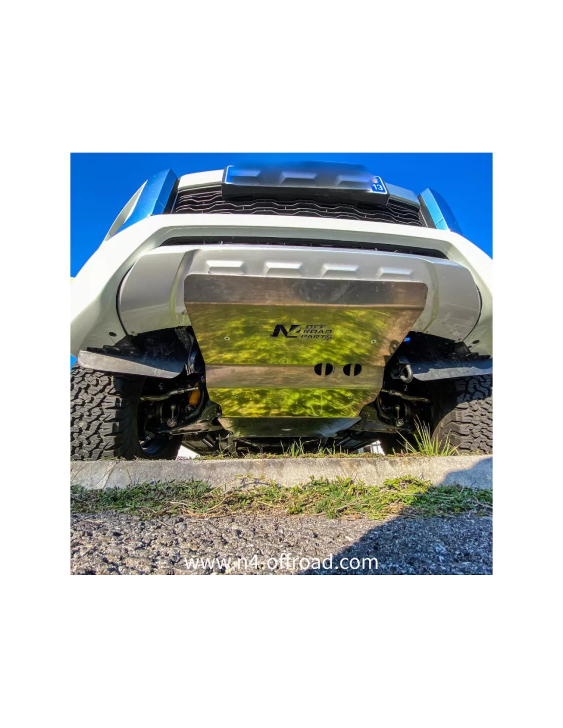 8mm Aluminium-Frontskiladen für Mitsubishi L200