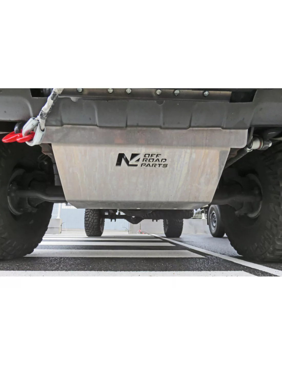 Ski de protection avant en aluminium de 8mm pour Iveco Daily 4x4