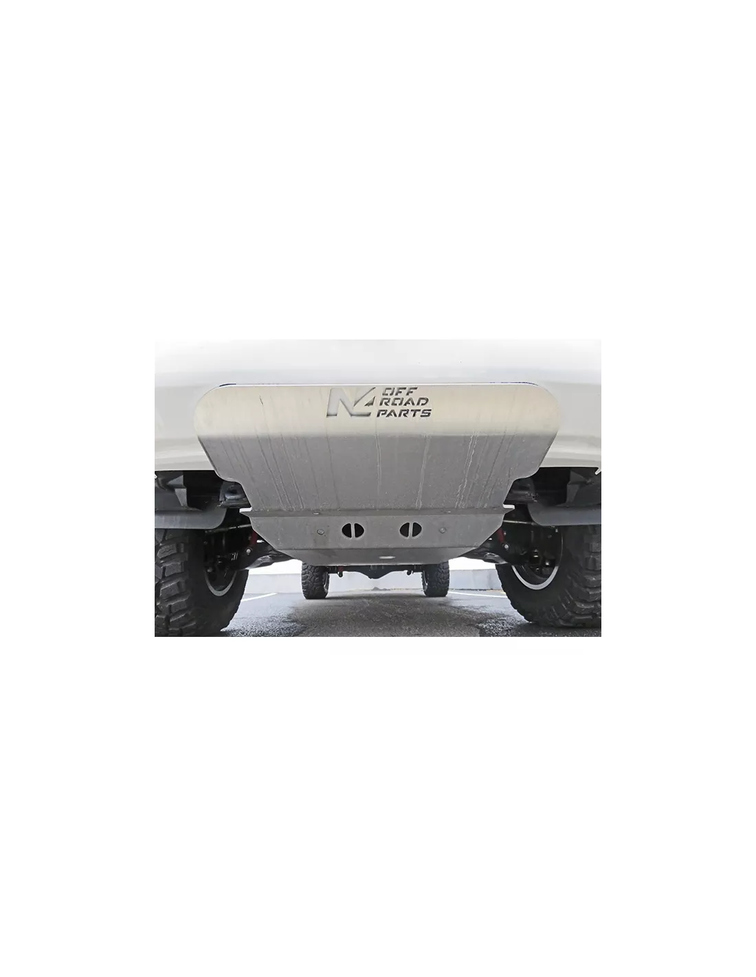 Skigebescherming Offroad Aluminium 8mm Toyota Hilux Revo