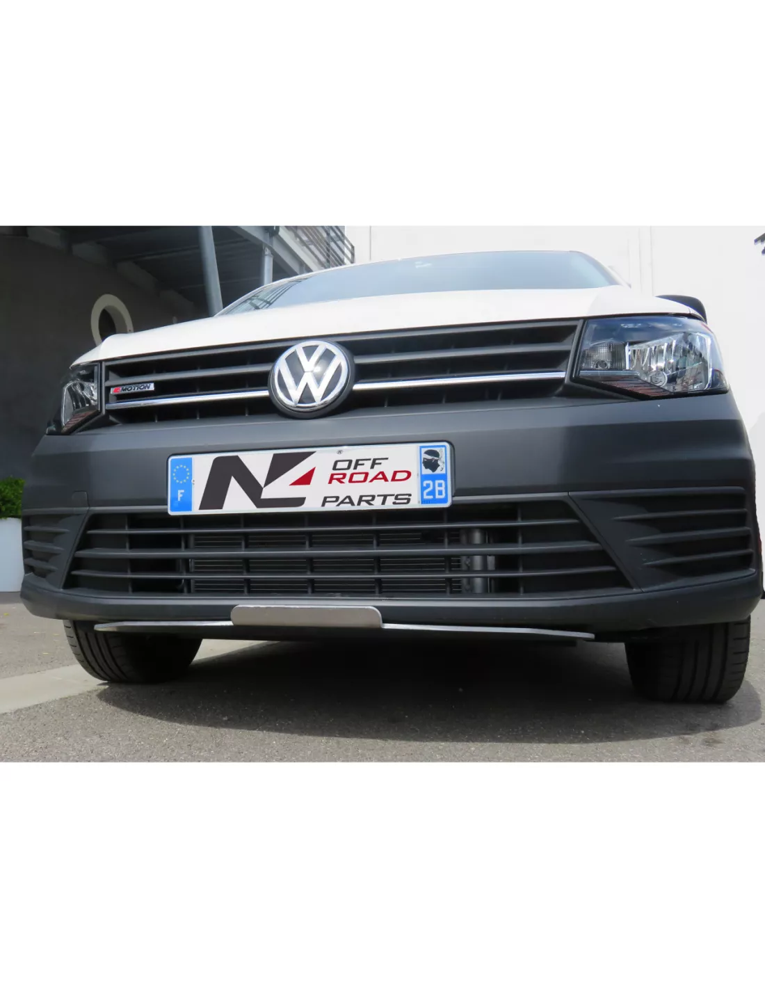 Ski de protection avant en aluminium de 6mm pour Volkswagen Caddy