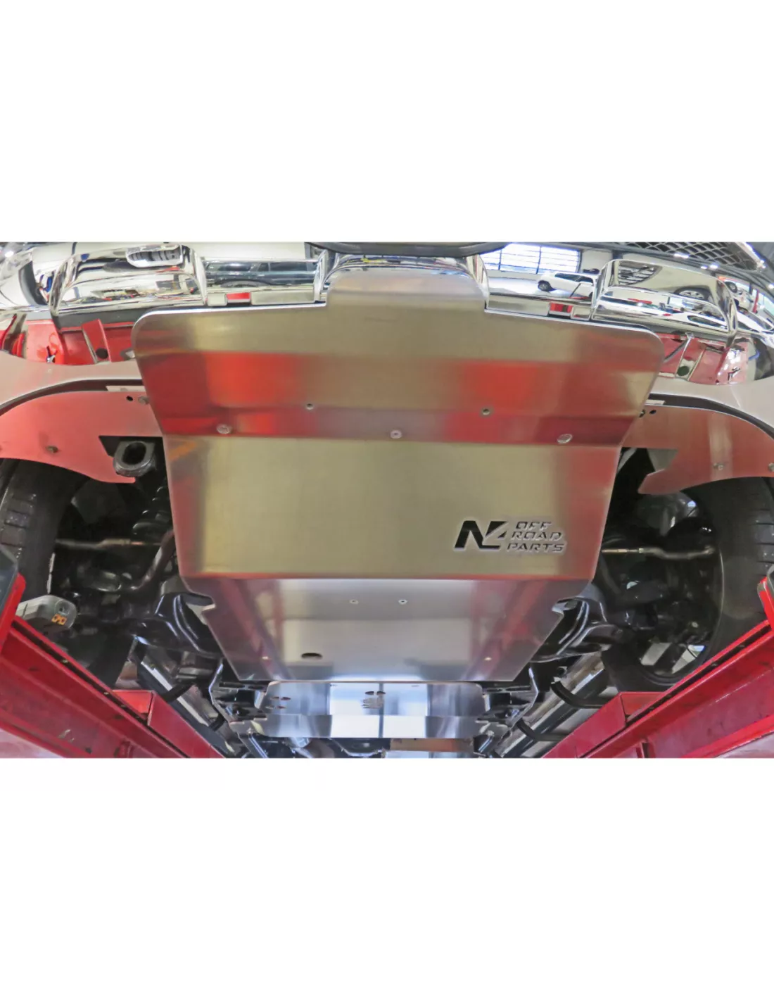 Ski de protection avant en aluminium de 8mm pour Mercedes Classe X