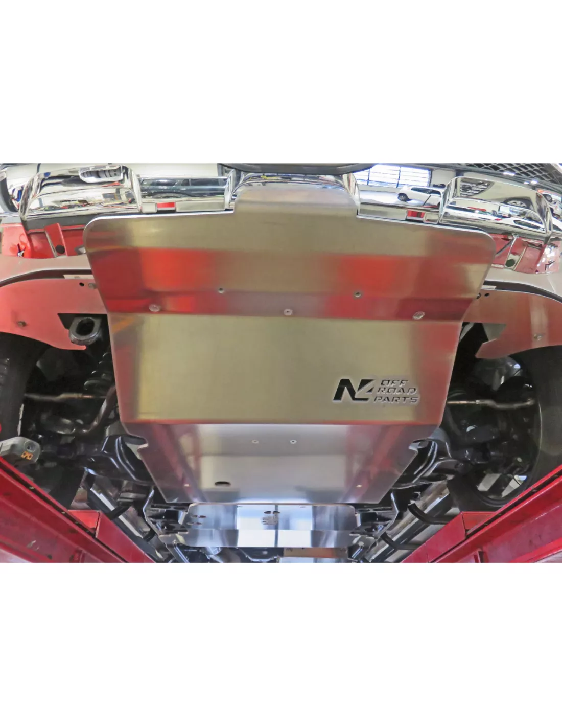 8mm Aluminium Front Skifahren für Nissan Navara D23