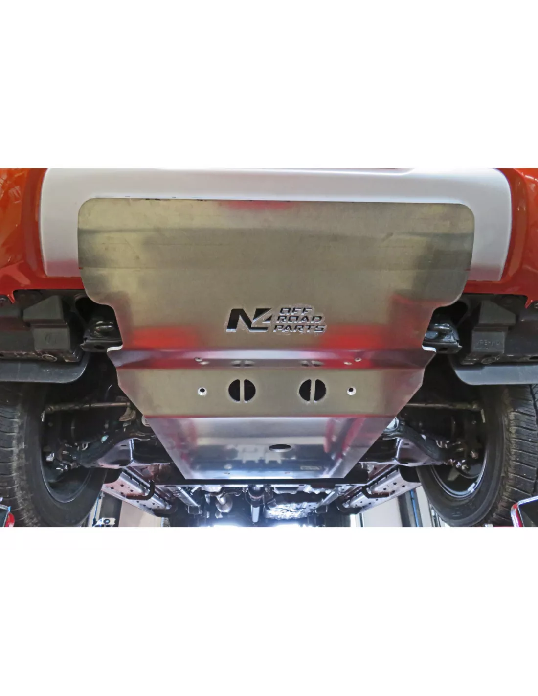 Ski de protection avant Offroad en aluminium de 8mm pour Toyota Hilux