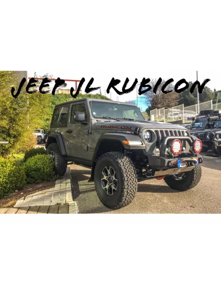 Ski de protection avant en aluminium de 8mm pour Jeep Wrangler JL et