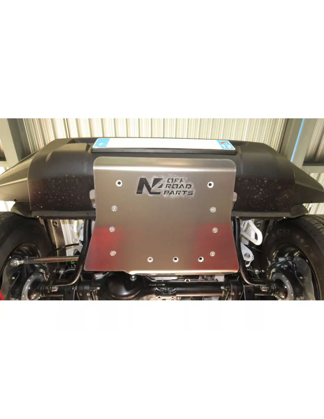 Ski de protection avant en aluminium de 6mm pour Suzuki Jimny après