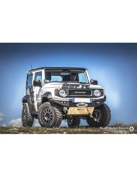Ski de protection avant en aluminium de 8mm pour Suzuki Jimny après
