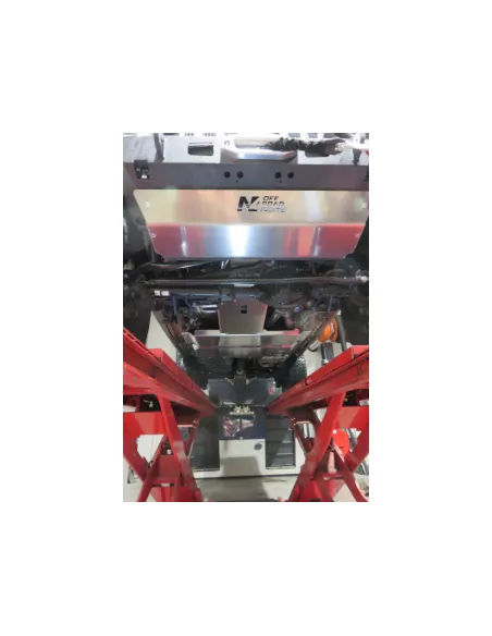 Ski de protection avant en aluminium de 8mm pour Jeep Wrangler JL et