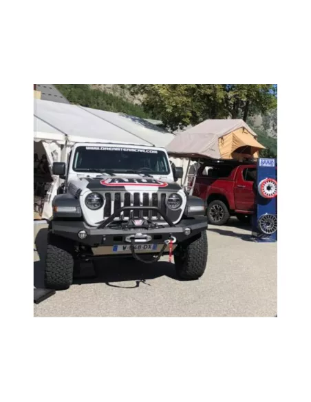 Ski de protection avant en aluminium de 8mm pour Jeep Wrangler JL et