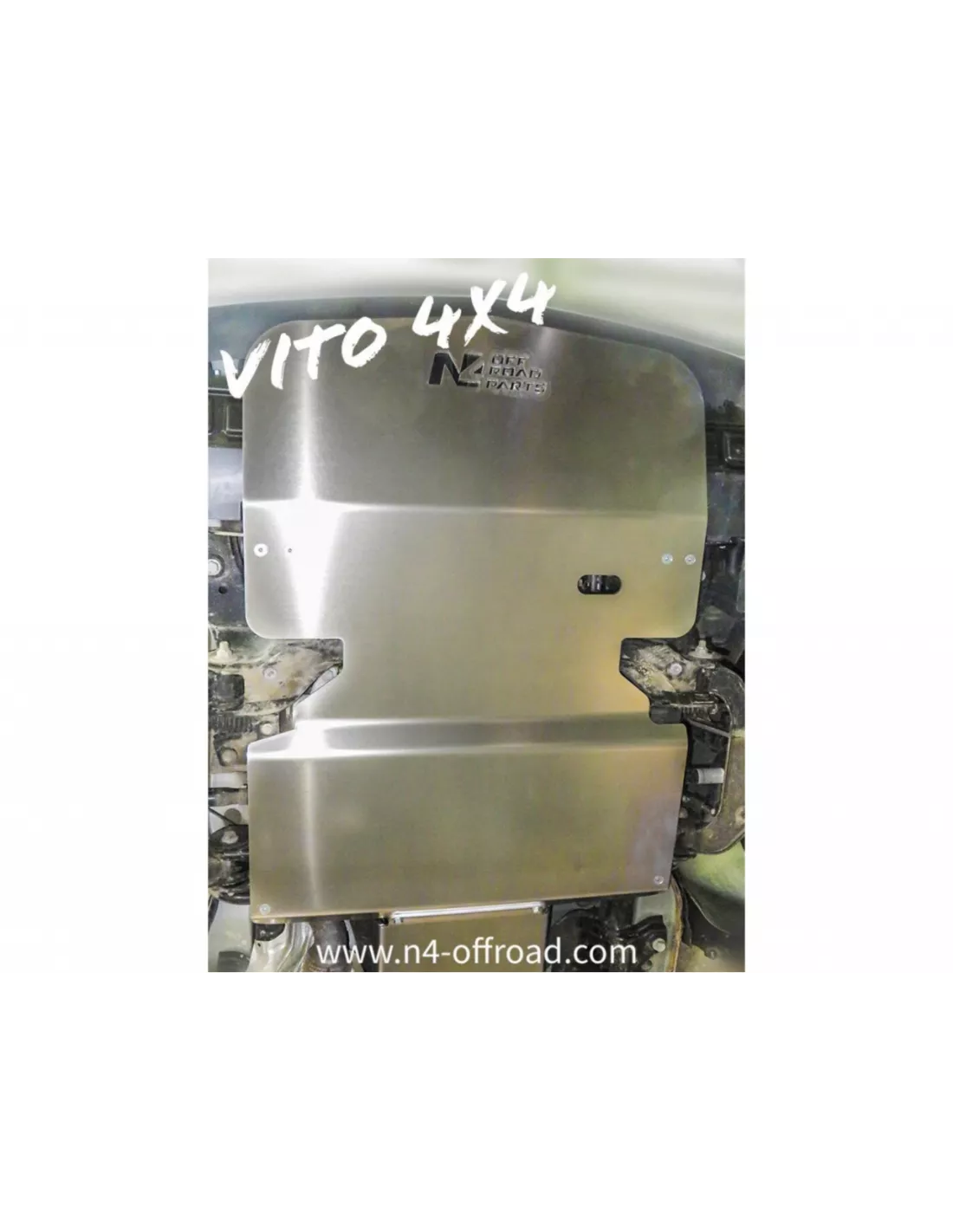 6 mm aluminium voorste skiën voor Mercedes Vito Viano