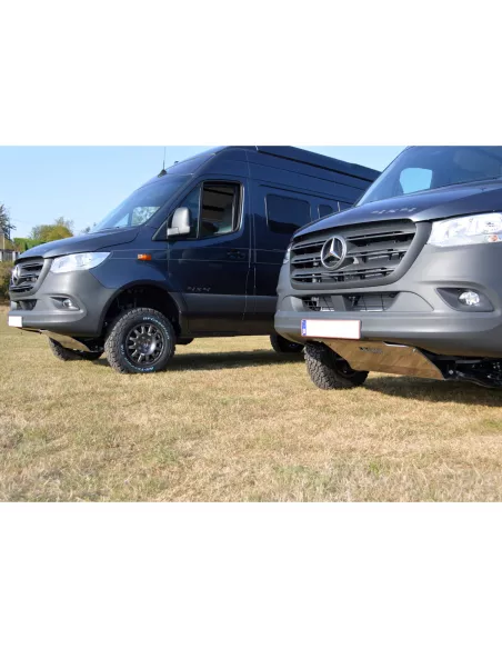 Ski protection avant aluminium 8mm Mercedes Sprinter 4x4 W906 W907