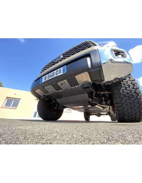 Ski de protection avant en aluminium de 8mm pour Toyota Tundra