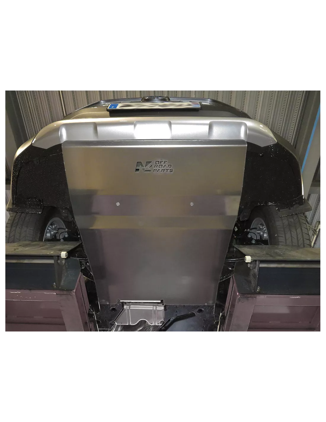 6mm Aluminium-Frontskiladen für Toyota Rav4 2 5
