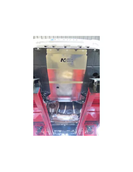 Ski de protection avant en aluminium de 6mm pour Fiat Ducato BVA