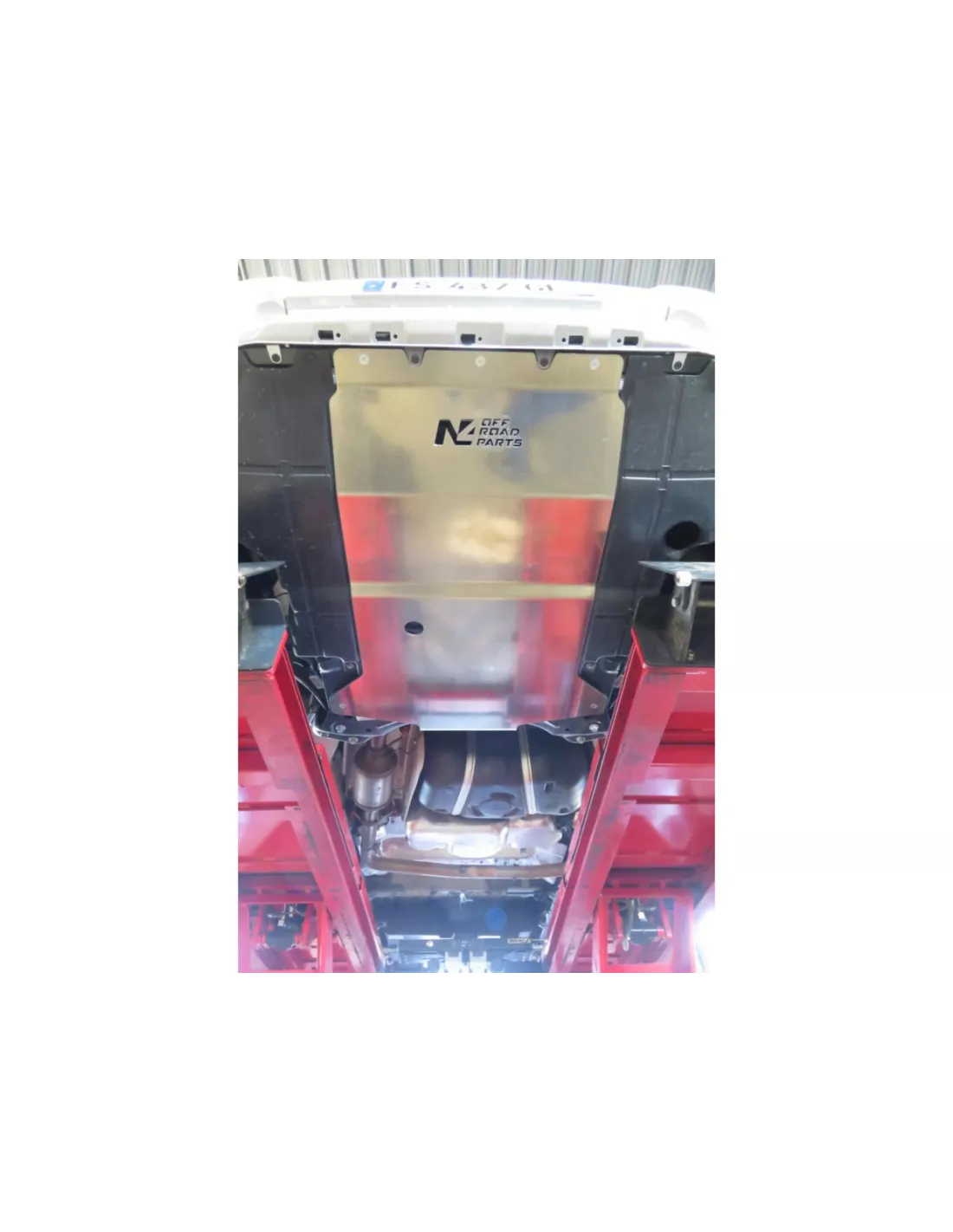 Ski de protection avant en aluminium de 6mm pour Fiat Ducato BVA