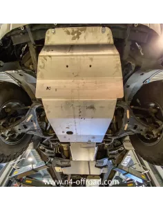 8 mm aluminium voorste skiën voor Ford Ranger PX3 aan 2