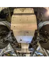 8 mm aluminium voorste skiën voor Ford Ranger PX3 aan