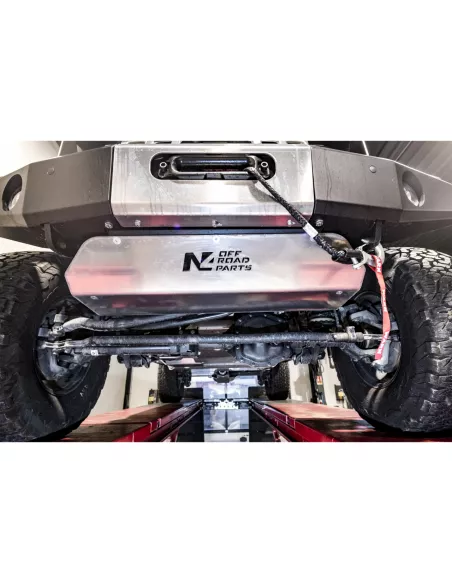 Ski de protection avant en aluminium de 8mm pour Jeep Wrangler JL &