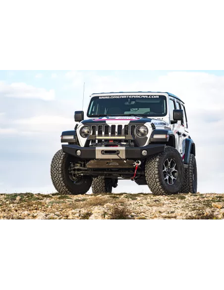 Ski de protection avant en aluminium de 8mm pour Jeep Wrangler JL &