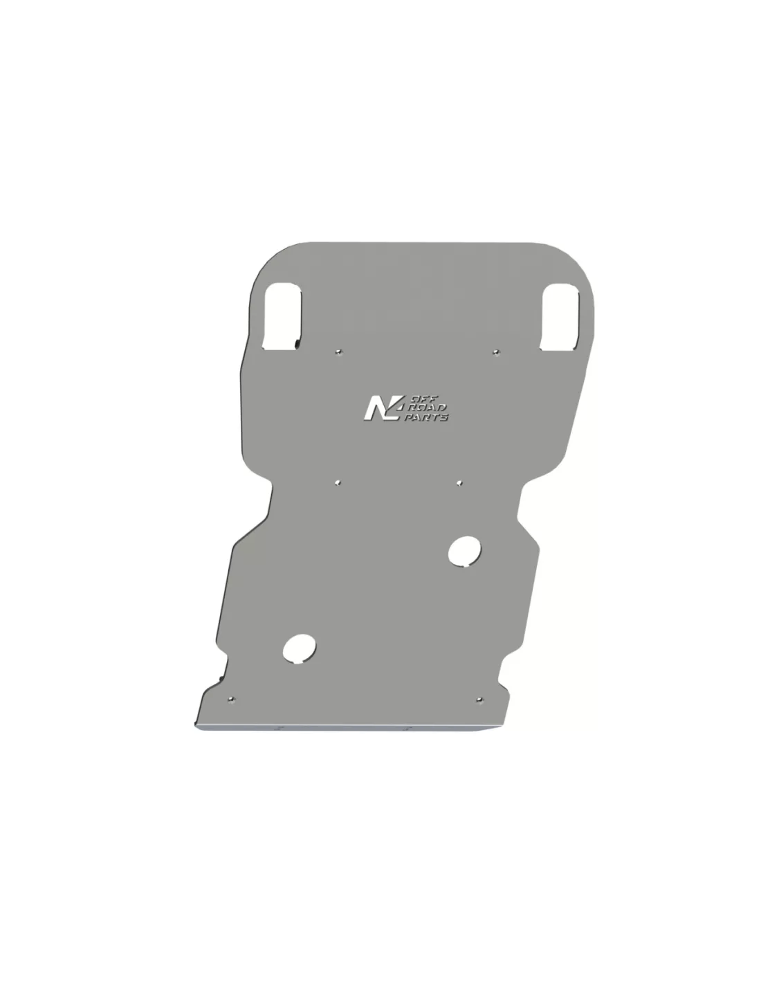 8mm Aluminium voorbescherming voor ISUZU DMAX N57 N60 2020+