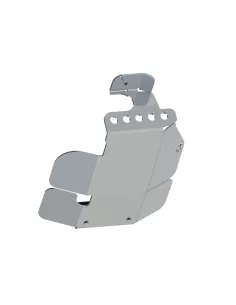 Ski de protection de pont arrière en aluminium de 6mm pour Mercedes