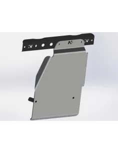 Ski de protection boîte de transfert en aluminium de 8mm pour Ford