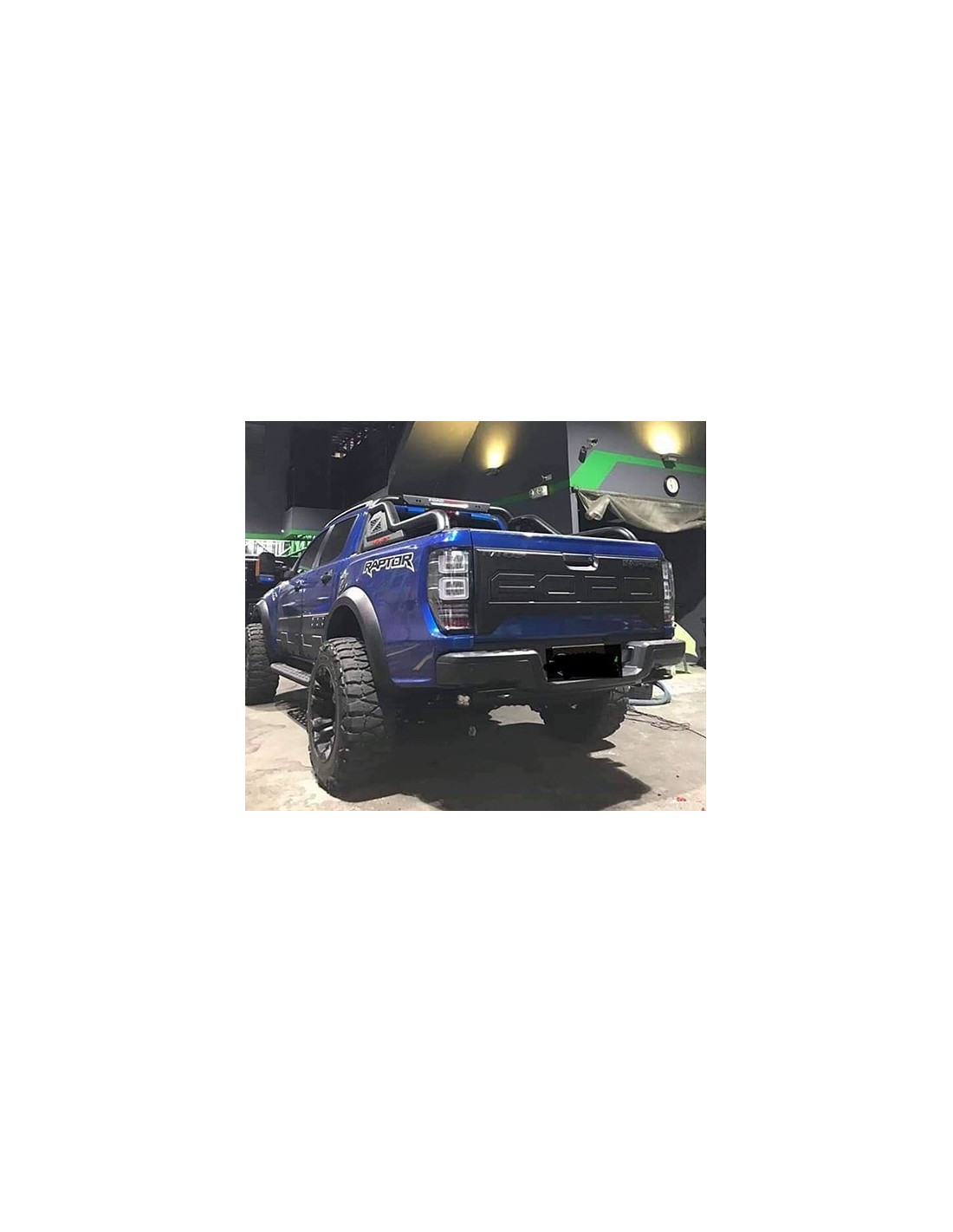 Typ 1 Heckklappe Trimm für Ford Ranger 2012-2022