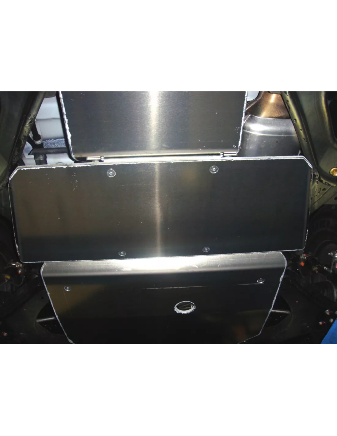 Ski de protection de boîte de vitesses en aluminium de 6mm N4-Offroad