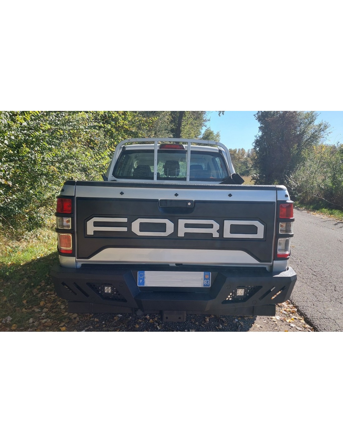 Typ 1 Heckklappe Trimm für Ford Ranger 2012-2022