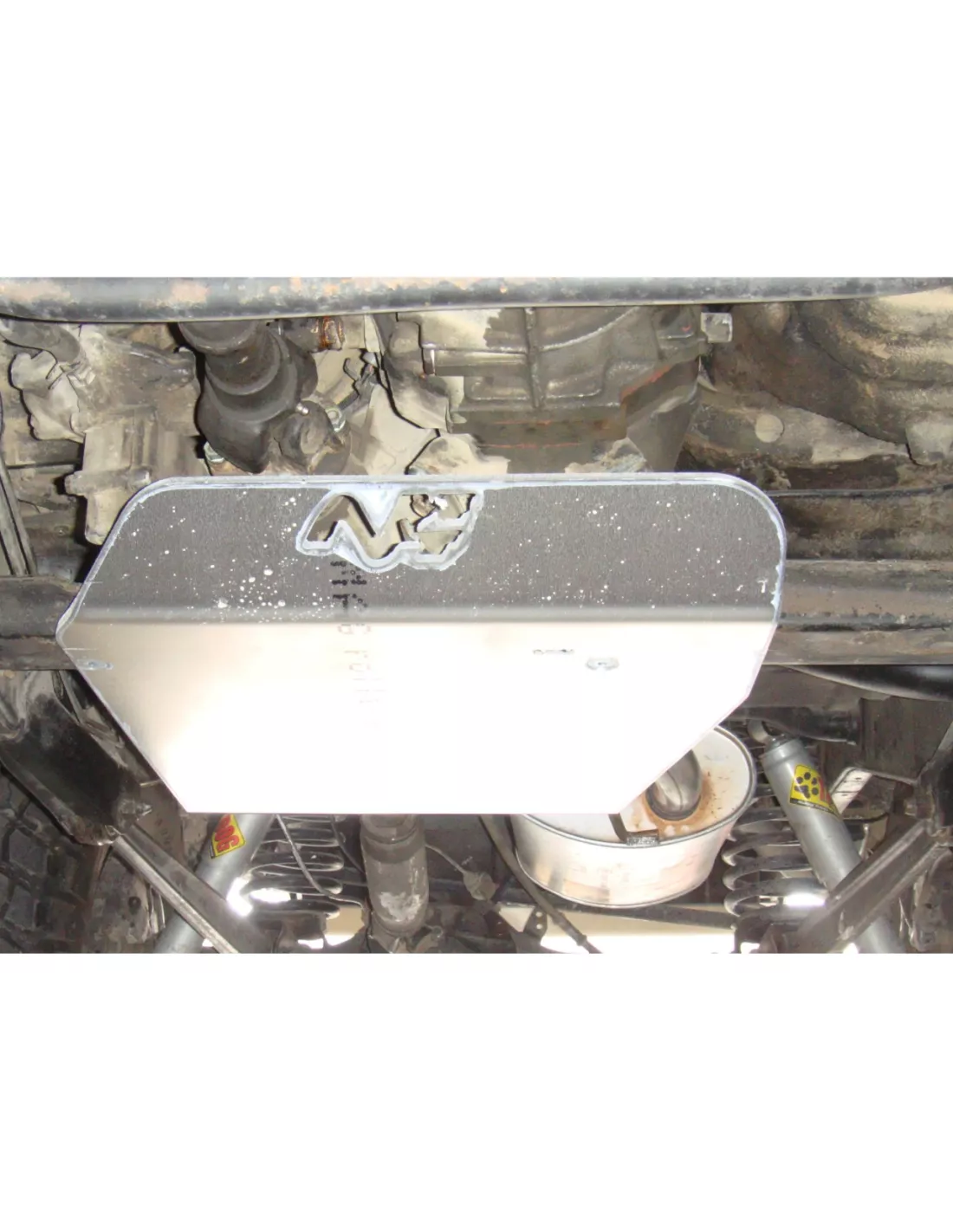 Ski de protection boîte de transfert en aluminium de 8mm pour Toyota