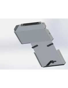 Ski de protection boîtes vitesses et transfert en aluminium de 8mm 2