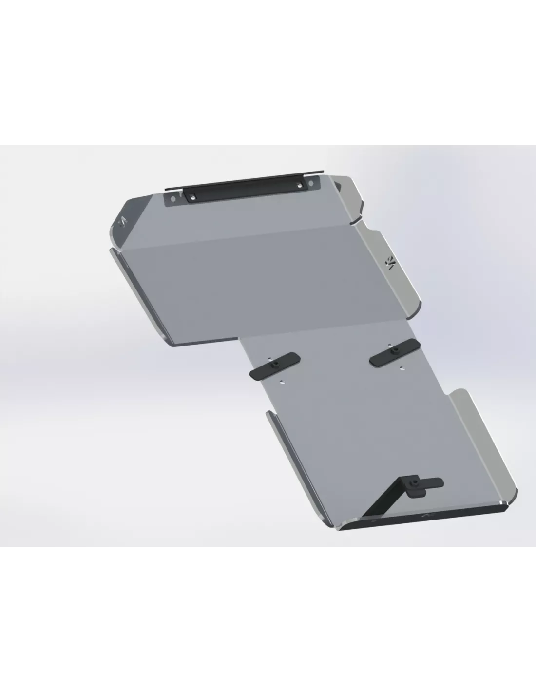 Ski de protection boîtes vitesses et transfert en aluminium de 8mm