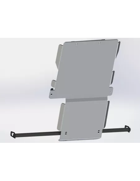 Ski de protection boîtes vitesses et transfert en aluminium de 8mm