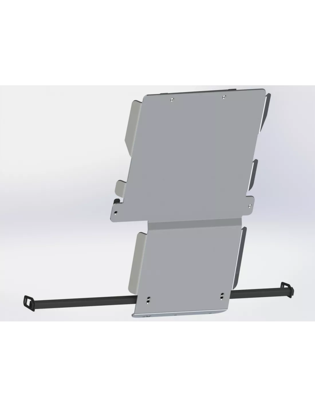 Ski de protection boîtes vitesses et transfert en aluminium de 8mm