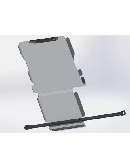 Ski de protection boîtes vitesses et transfert en aluminium de 8mm