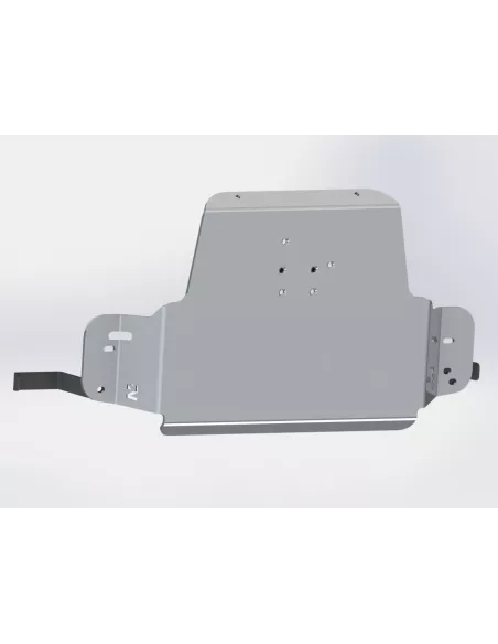 Ski de protection boîte de transfert en aluminium de 8mm pour Toyota