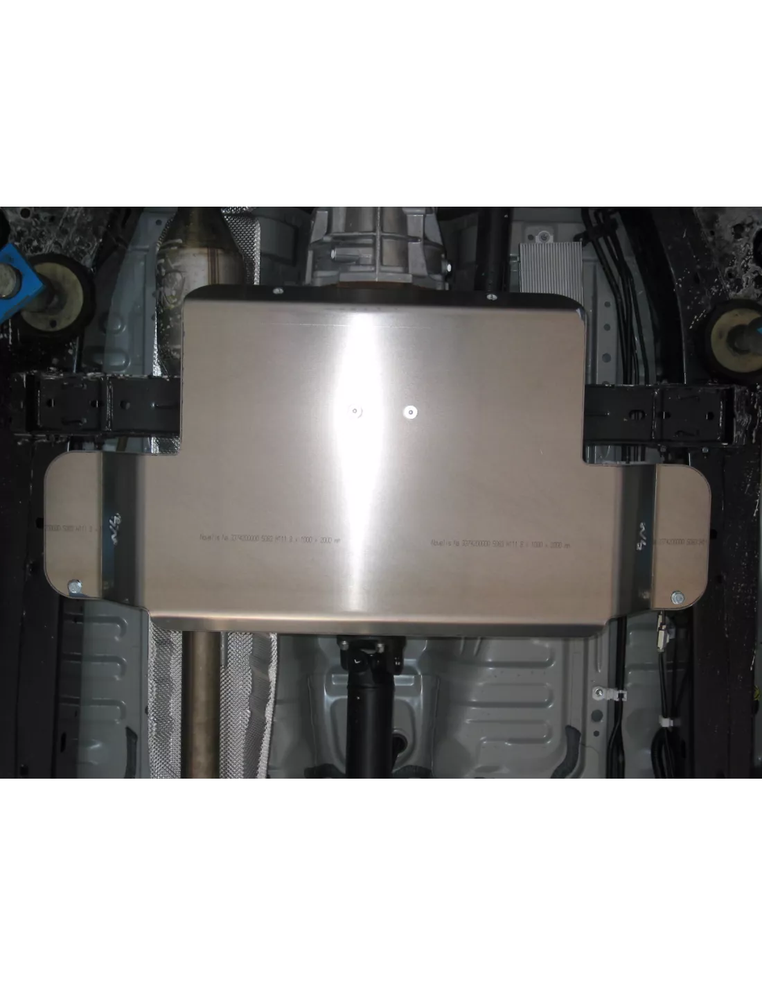 Ski de protection boîte de transfert en aluminium de 8mm pour Toyota
