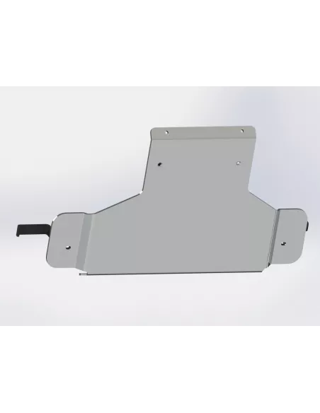 Ski de protection boîte de transfert en aluminium de 8mm pour Ford