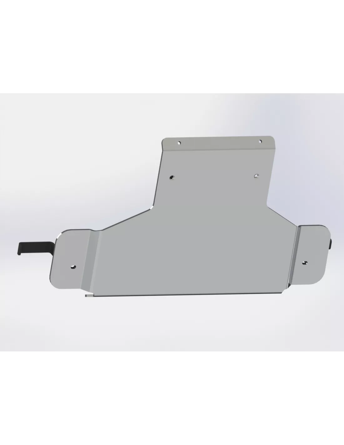 Ski de protection boîte de transfert en aluminium de 8mm pour Ford