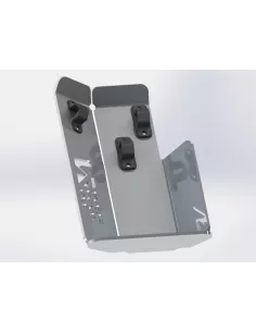 Skiën 8mm aluminium overdrachtvak voor 2