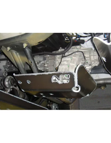Ski de protection boîte de transfert en aluminium de 8mm pour
