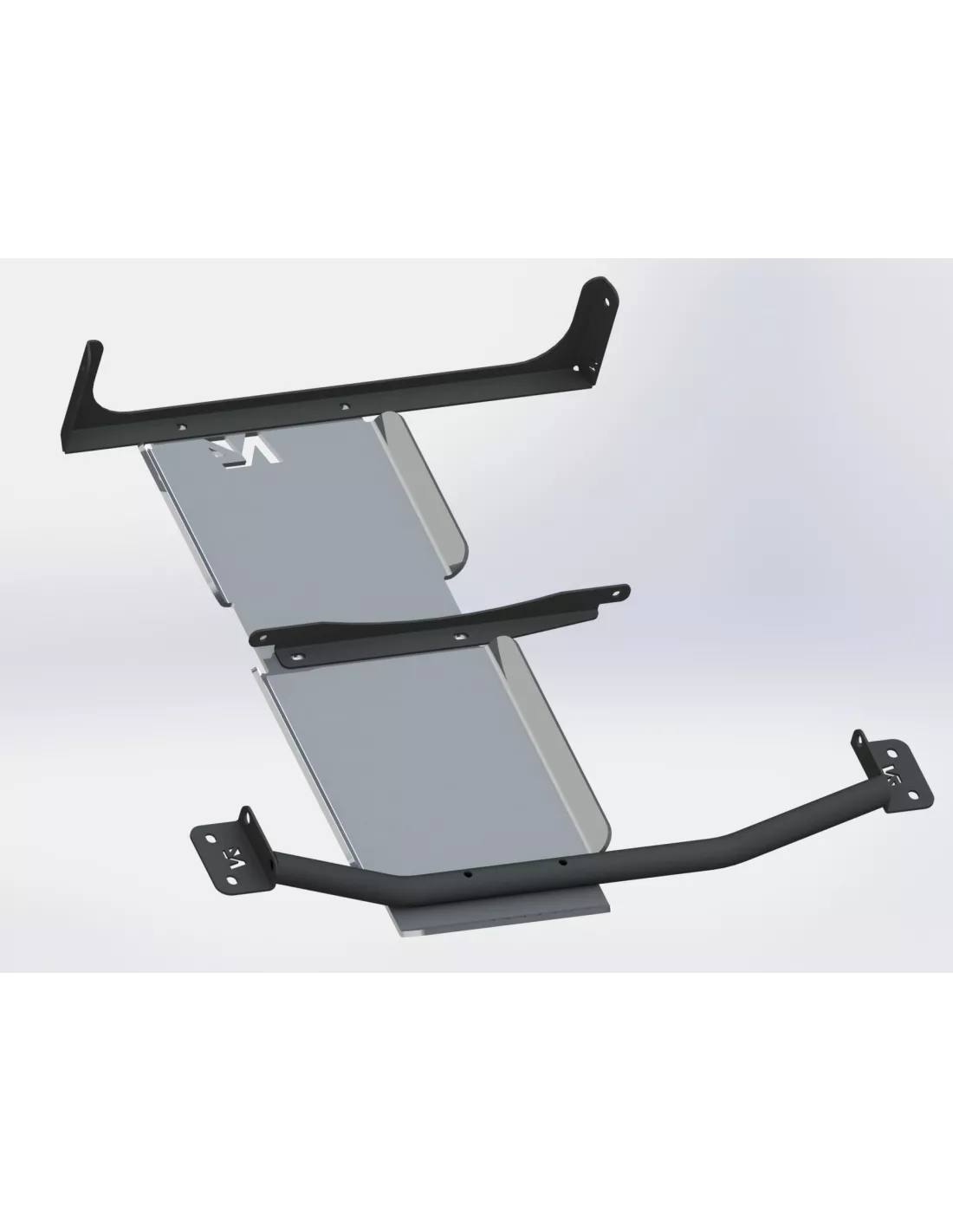 Ski de protection boîtes vitesses et transfert en aluminium de 8mm