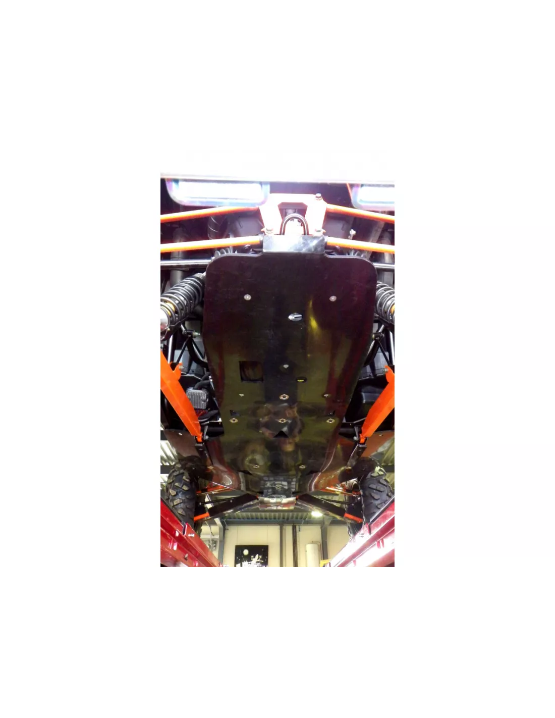 10mm HDPE-Vollschutz-Skifahren für Polaris RZR 1000 2
