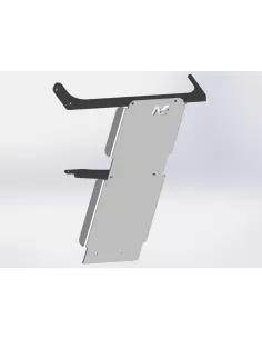 Ski de protection boîtes vitesses et transfert en aluminium de 8mm