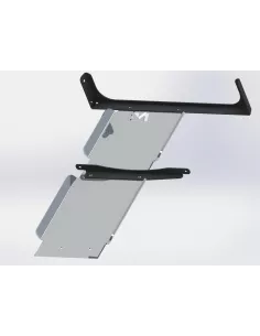 Ski de protection boîtes vitesses et transfert en aluminium de 8mm 2