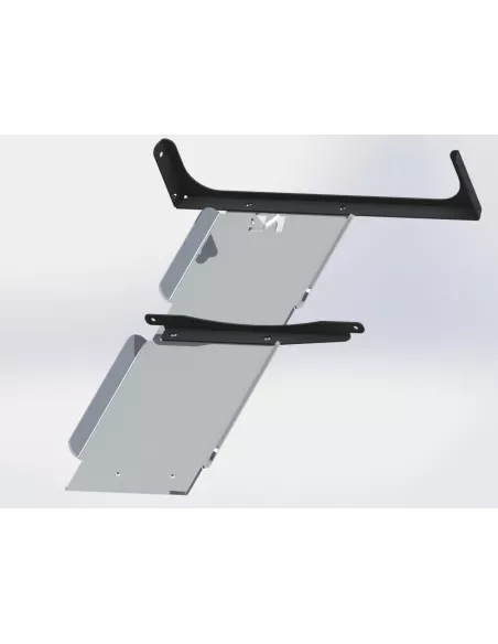 Ski de protection boîtes vitesses et transfert en aluminium de 8mm