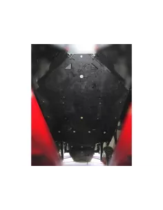 Ski de protection intégral en PEHD de 10mm pour Polaris RZR 1000 4